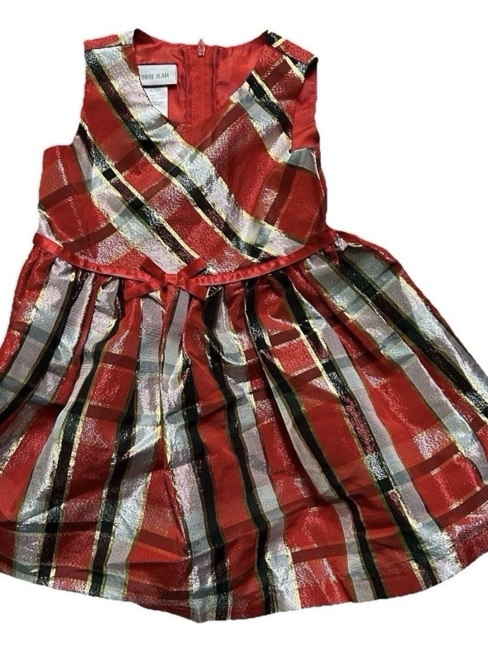 Toddler Girl Bonnie Jean Christmas Holiday Dress Size 2T